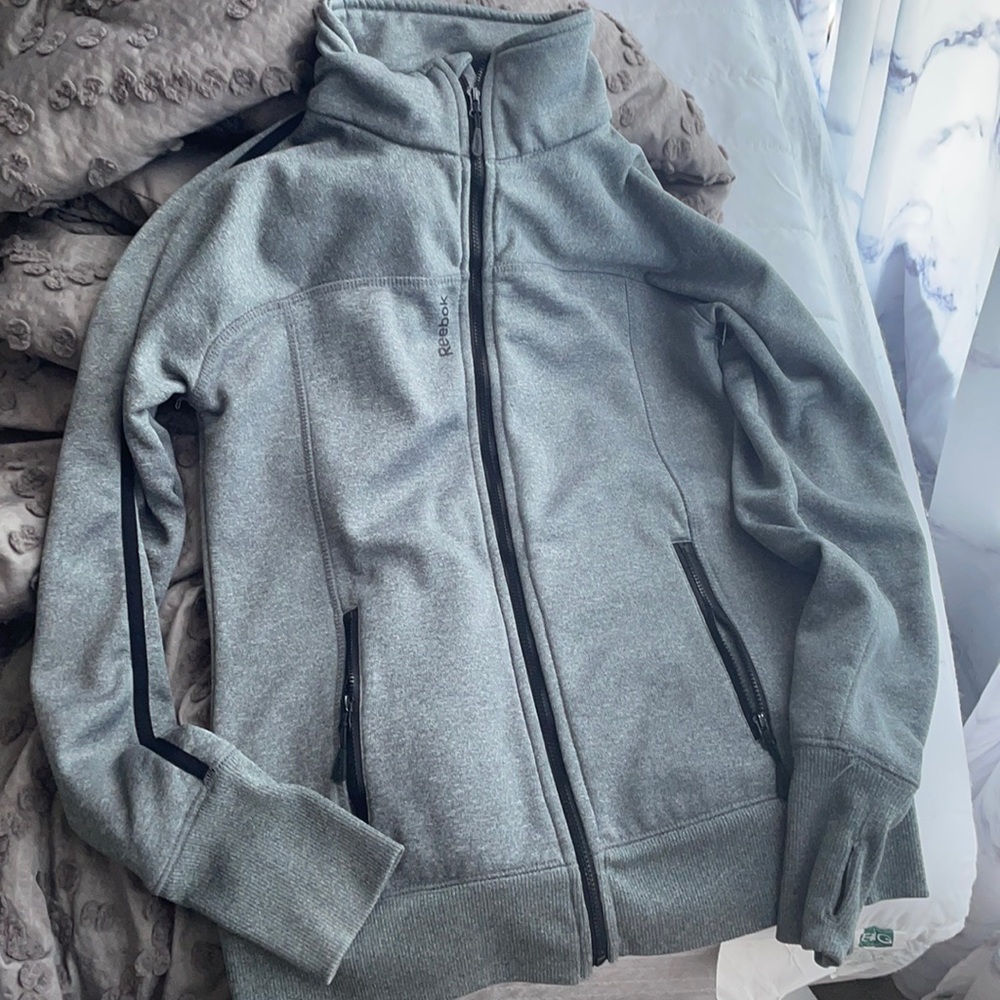 reebok zip up